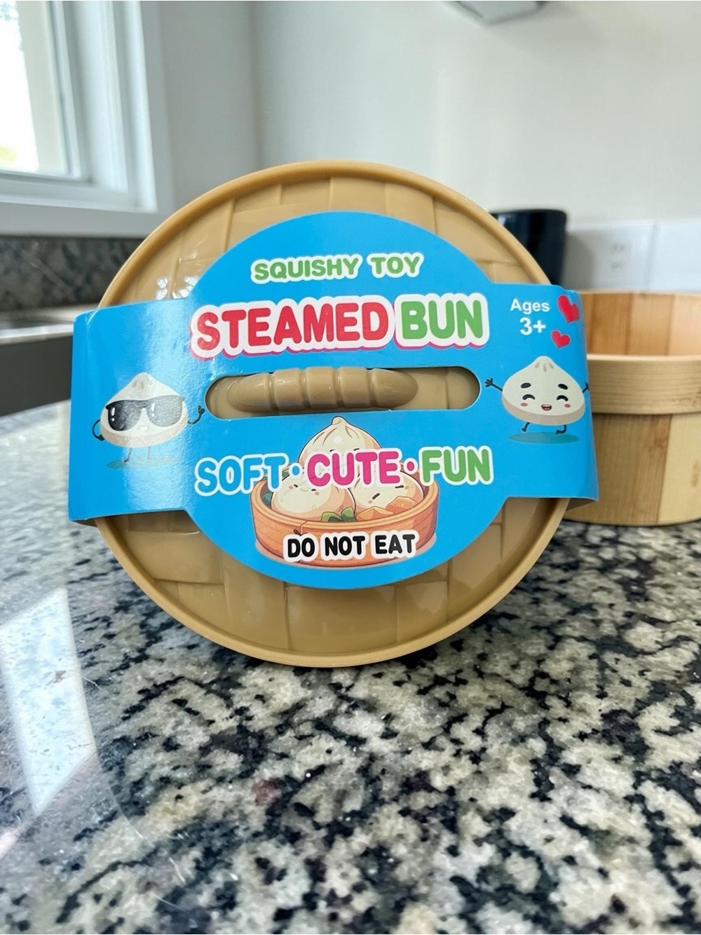 Steamed Bao Bun Dumpling Sugar Edition Squishy Fun Kids Toy- Sealed